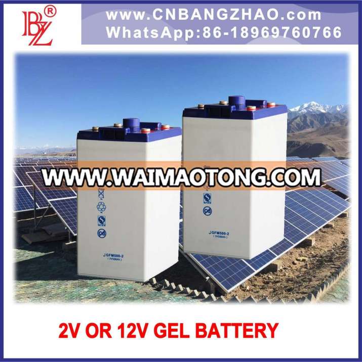 Standalone Backup Gel Battery for Solar-Wind System